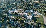 Overview of School with Trees